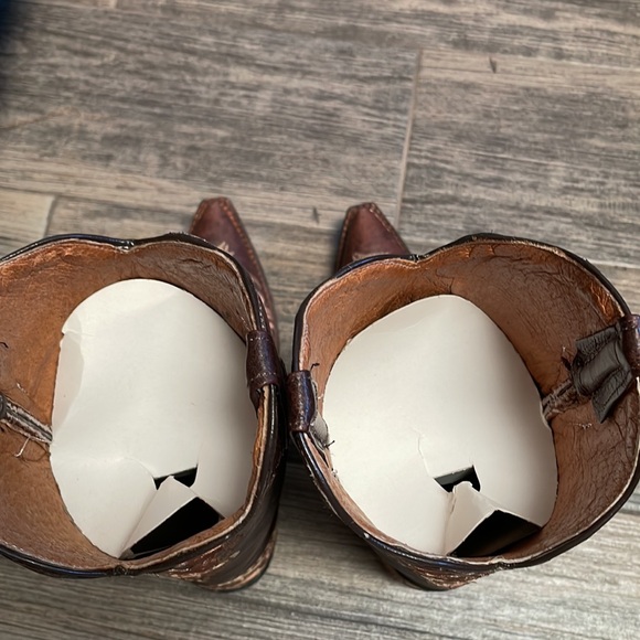 Cowtown Flower Stiching Boots - Picture 5 of 7